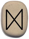 Online rune divination - the Dagaz rune