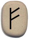 Online rune divination - the Fehu rune
