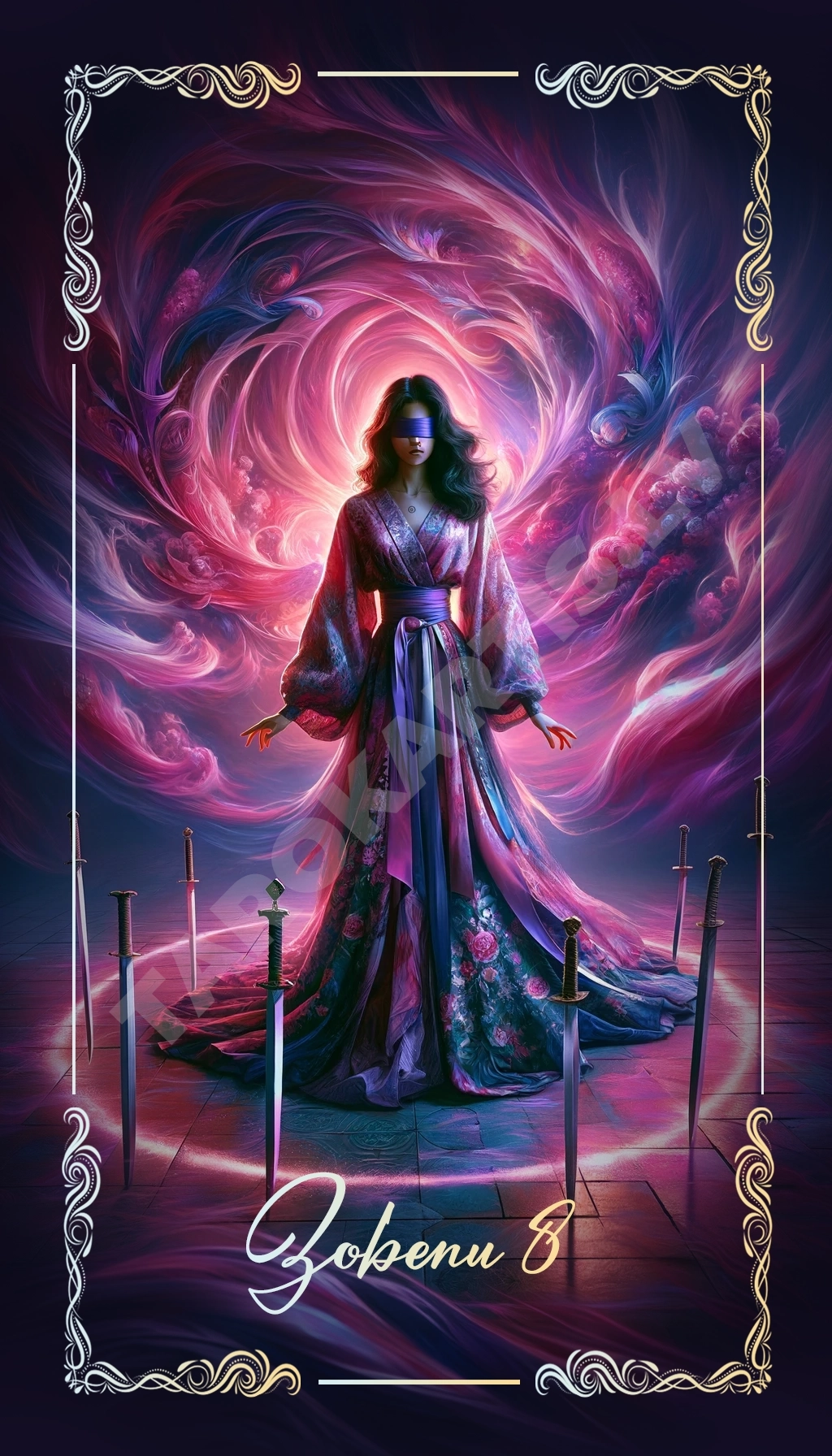 Eight of Swords meaning TaroKartis.lv